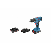 BOSCH Bosch Professional GSR 18V-21 06019H100A akumulatorski vrtalni vijačnik  18 V 2.0 Ah Li-Ion vklj. 2 akumulatorja\, vklj.  kovček\, vklj. polnilnik, (21522861)