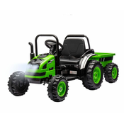 Vozilo na akumulator Farmer Green traktor s prikolicom