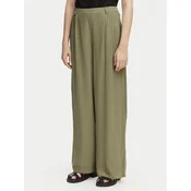 ONLY Hlače iz tkanine Lemmia 15370398 Zelena Regular Fit