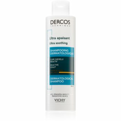 Vichy Dercos Ultra Soothing ultra umirujuci šampon za suhu kosu i osjetljivo vlasište (No Parabens, Hypoallergenic) 200 ml