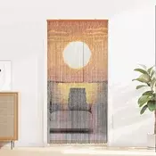 vidaXL Zavesa proti insektom večbarvno 200 x 100 cm Bambus