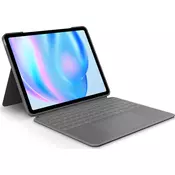 Logitech Combo Touch QWERTY US Medunarodna Smart Connector Sivo
