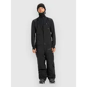 Quiksilver Paramo Stretch 20K moške smučarske/snowboard hlače z naramnicami true black