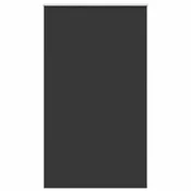 Vidaxl Roleta Blackout Black 130x230 cm Širina tkanine 126,6 cm
