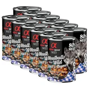 Alpha Spirit Meatballs - Divlja svinja s timijanom 12 x 400 g