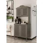Hanah Home ormar za kafe kutak Avior 90, 90 cm, sivi