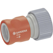 GARDENA Priključak crijeva za vodu Gardena SB-Profi-System prijelazni dio sa zatvaračem za vodu za 19 mm (3/4") cijevi 02814-20