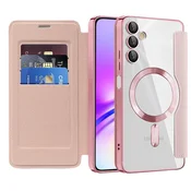 Etui SmartMag Book z Magsafe tehnologijo in RFID denarnico za Samsung Galaxy A05s - pink