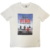 The Beatles Rooftop Concert White M Majica