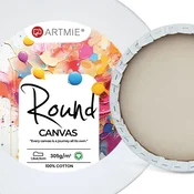 ARTMIE okroglo slikarsko platno na okvirju | različne dimenzije