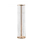 VEVOR Stojalo za rože G Crystal 20x20x90 cm zlato