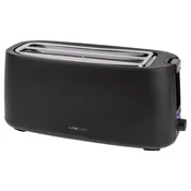 CLATRONIC TA 3802 opekač kruha,4 toasti,2 rezini,črn, (5000115446)