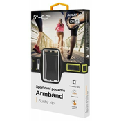 Aligator Športni kovček Armband black-yellow