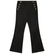 Guess Hlače iz tkanine J6RB09 WF7H0 Črna Bootcut Fit