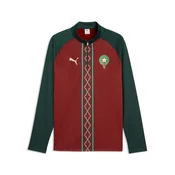 PUMA Morocco Warmup Quarter-Zip Top Men, Football, Dark Crimson/Dark Myrtle, XL