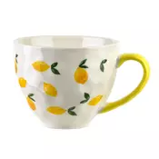 Mondex Skodelica porcelan Limone 400 ml 11x15x9 cm rumena 1 kos, (5000179533)