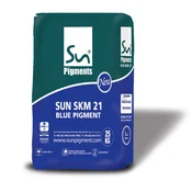 SUN PIGMENTS Oksidna boja za beton/gips - PLAVA 25KG