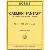 BORNE:"CARMEN" FANTASY FOR FLUTE AND piano