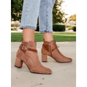 Resti Womens chunky heel ankle boots Eloron