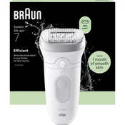 BRAUN Epilator Braun Silk-épil 7 SE 7-011 brezžični bel, (5000535615)