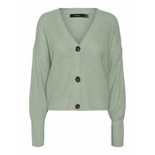 VERO MODA Pletena jopa Lea, zelena