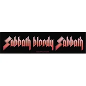 Black Sabbath Sabbath Bloody Sabbath (Retail Pack) Našitek za šivanje 200 x 50 mm