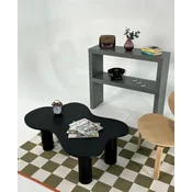 Hanah Home Klub sto Bloom, 110x40x70 cm, Crni