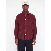 JACK & JONES Srajca JORFREDERIKSBERG vinsko rdeča