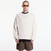 Hoodica Fear of God Essentials Signature Waffle 90S Crewneck Oatmeal Heather/ Blk XL