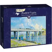 Bluebird puzzle 1000 pcs Claude Monet -Railway Bridge at Argenteuil 60038