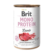 Ekonomicno pakiranje Brit Mono Protein 12 x 400 g  - Janjetina