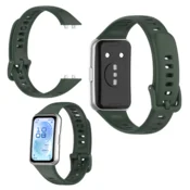Silikonski pašček za Huawei Band 11/Band 11 Pro, zelene barve