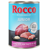 Ekonomično pakiranje: Rocco Junior 24 x 400 g - Govedina + kalcijBESPLATNA dostava od 299kn