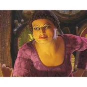 shumee Slikanje po številkah z okvirjem Slike za slikanje Shrek Doris 50x40 cm
