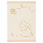 Žuto-bež antialergijski djecji tepih 230x160 cm Rabbit and Bee - Yellow Tipi