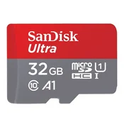 SanDisk Ultra microsdhc 32gb 120mb/s a1 + adapter sd