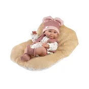 Llorens 73816 NEW BORN DEKLICA - realistična dojenčkova lutka s celotelesnim vinilom - 40 c
