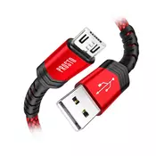 USB 2.0 kabel, USB A- USB micro B, 1m
