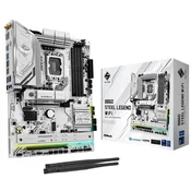 ASRock B860 Steel Legend WiFi - Socket 1851 - motherboard (white)