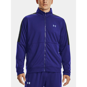 Muška sportski pulover Under Armour Mens Sportstyle Graphic Tarck Jacket - blue