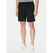 Jack & Jones Kratke hlače iz tkanine Jaiden Rocco 12292831 Črna Regular Fit