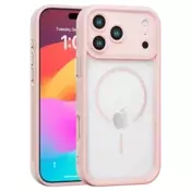 Bumper MagSafe maska za iPhone 17 Pro Max - roze