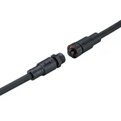 Podaljševalni kabel THORNeco ECO, 1 m - črna
