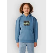 Rip Curl Rip Script Icon Kids Hoodie bluefin