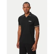 BOSS Polo Serve 50559200 Crna Regular Fit