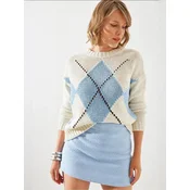 Bianco Lucci Pulover Pullover modra
