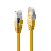 LINDY LINDY 45981 RJ45 omrežni kabel\, Patch kabel CAT 6 S/FTP 1.00 m rumena 1 kos, (20561874)
