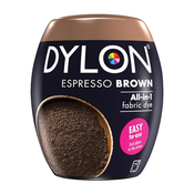 BARVA ZA TEKSTIL DYLON RJAVA 11 350 G ESPRESSO BROWN