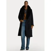 LAUREN RALPH LAUREN Volneni plašč 297P23450002 Svetlo rjava Oversize