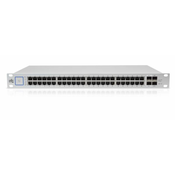 UBNT UniFi Switch US-48-500W [48xGigabit, 500W PoE  802.3at/af, pasivni PoE 24V, 2xSFP   2xSFP , brez blokade 70Gbps]